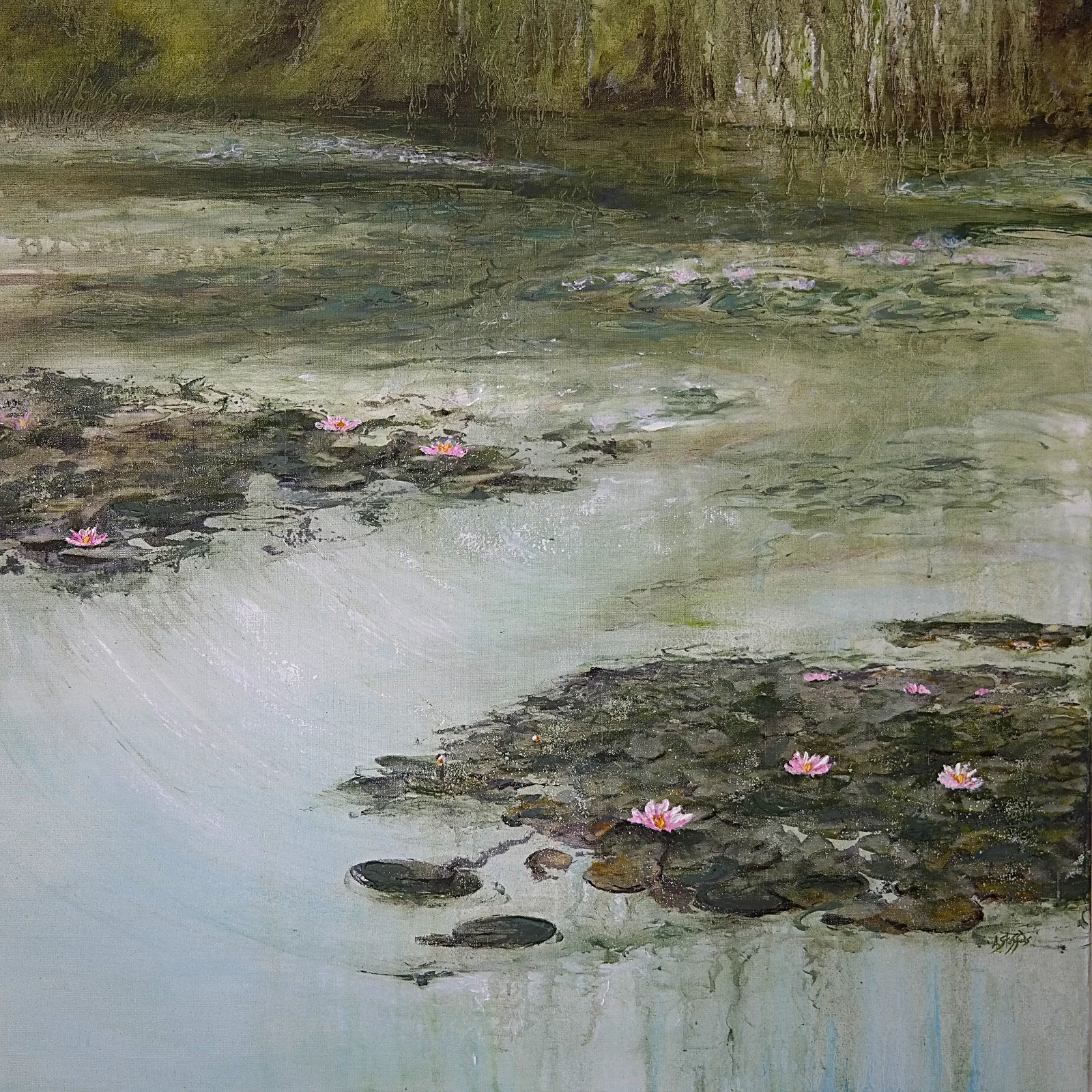 Still Waters, Soft Light 1 door Astrid Stoffels