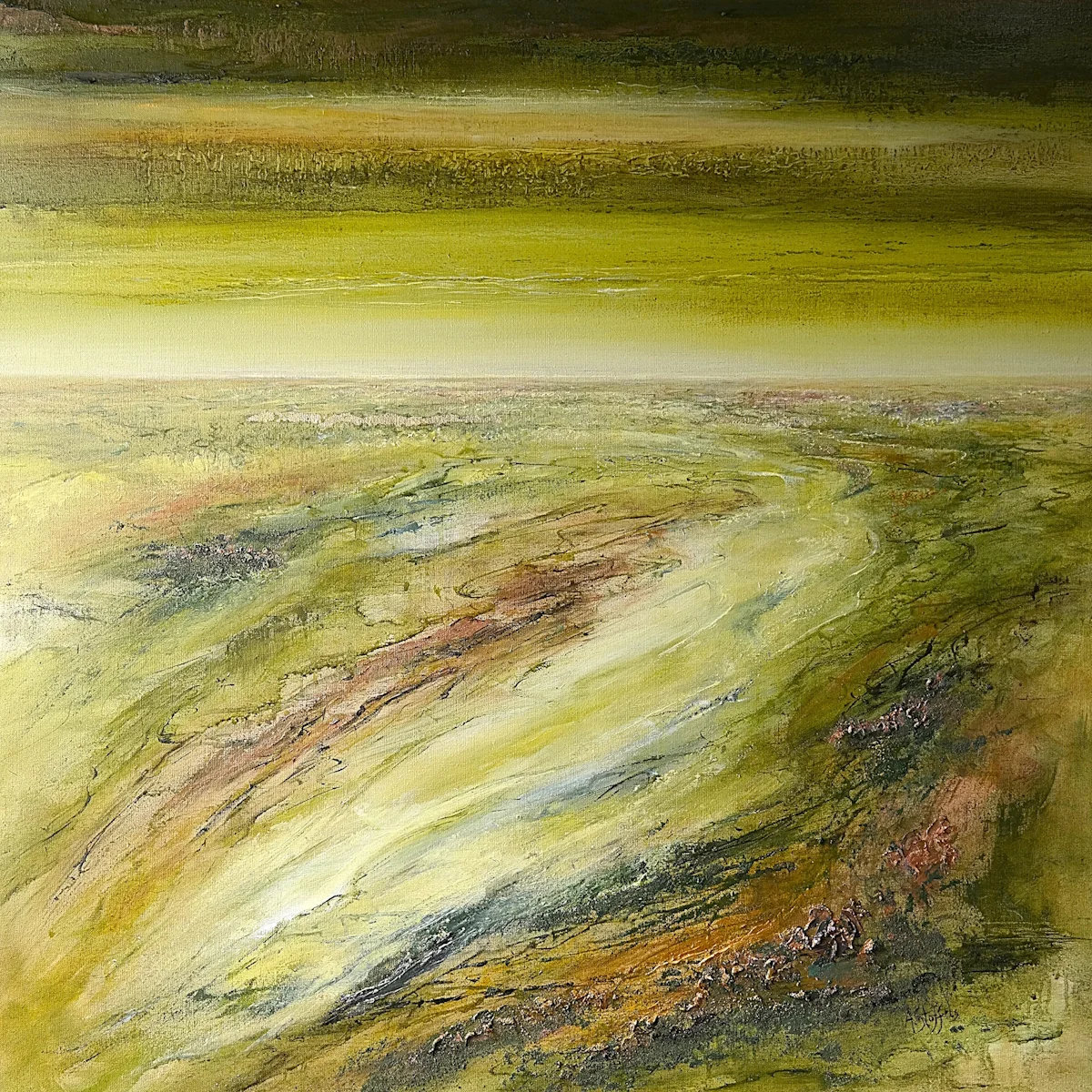 Green with a touch of gold 4 door Astrid Stoffels