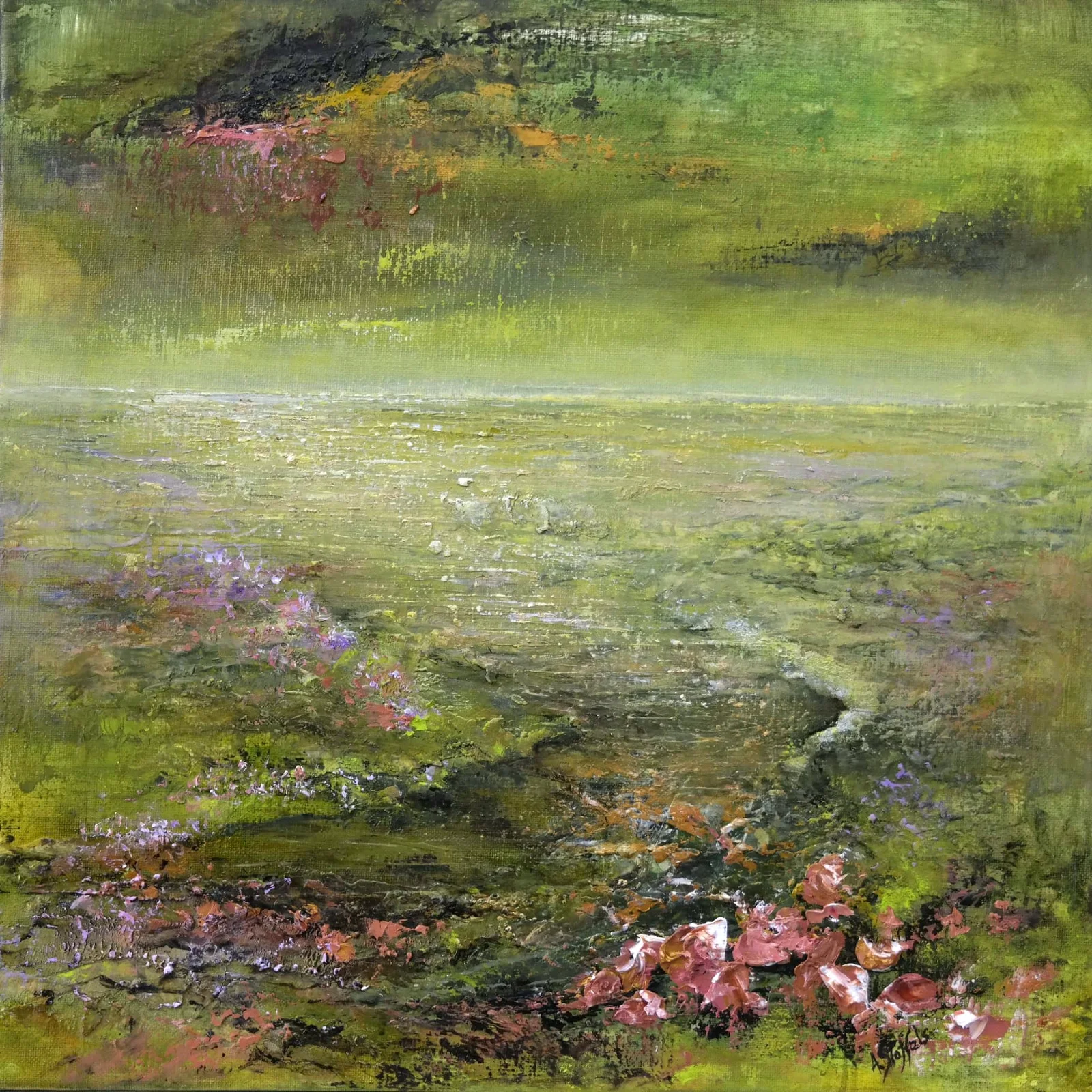 Green with a touch of gold 2 door Astrid Stoffels